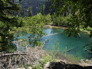 Scenic Overlook of Hanging Lake