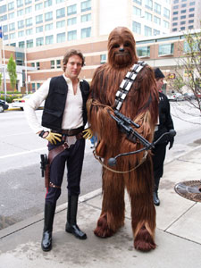 Han and Chewie