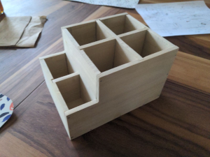 Desk Organizer Unpainted